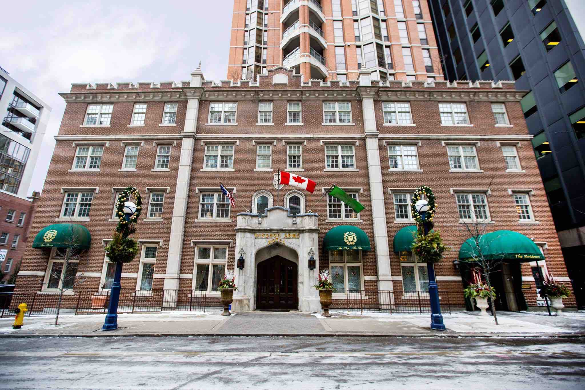 Windsor Arms exterior of one of the best Luxury Yorkville hotels